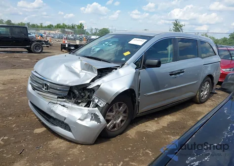 2011 Honda Odyssey Lx из США, поврежденный, VIN 5FNRL5H20BB059829